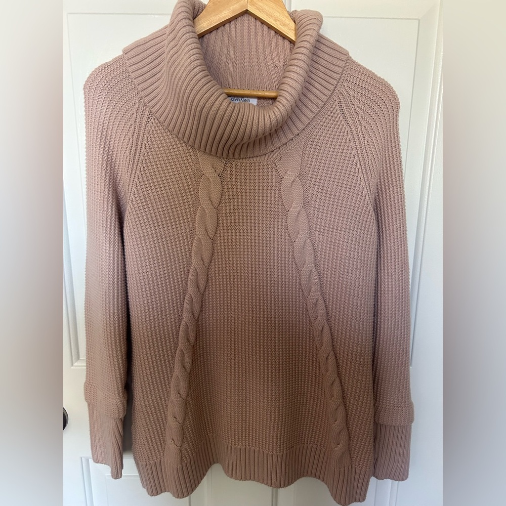 Calvin Klein Turtleneck Sweater - Warm Brown